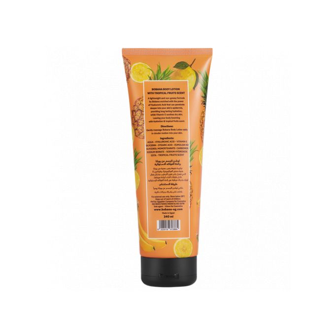 Bobana Body Lotion Tropical Fruits Scent - 240 ml