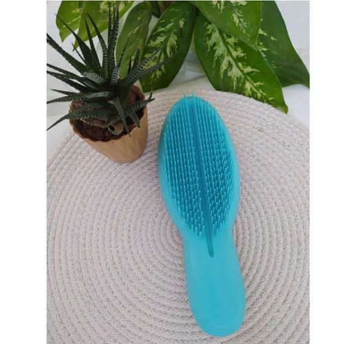 Hair Brush with Glitter Back - MULTI-COLORE