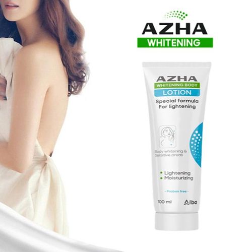 AZHA whitening body lotion 100ml*2    ازهى بدى لوشن عرض 1+1