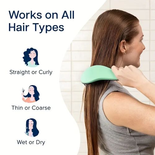 Hair brush That Prevents Tangling And Promotes Smooth Hair