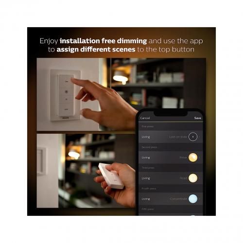 لمبة Philips Hue smart lighting starter kit A60 9w + Azwaaa Bag