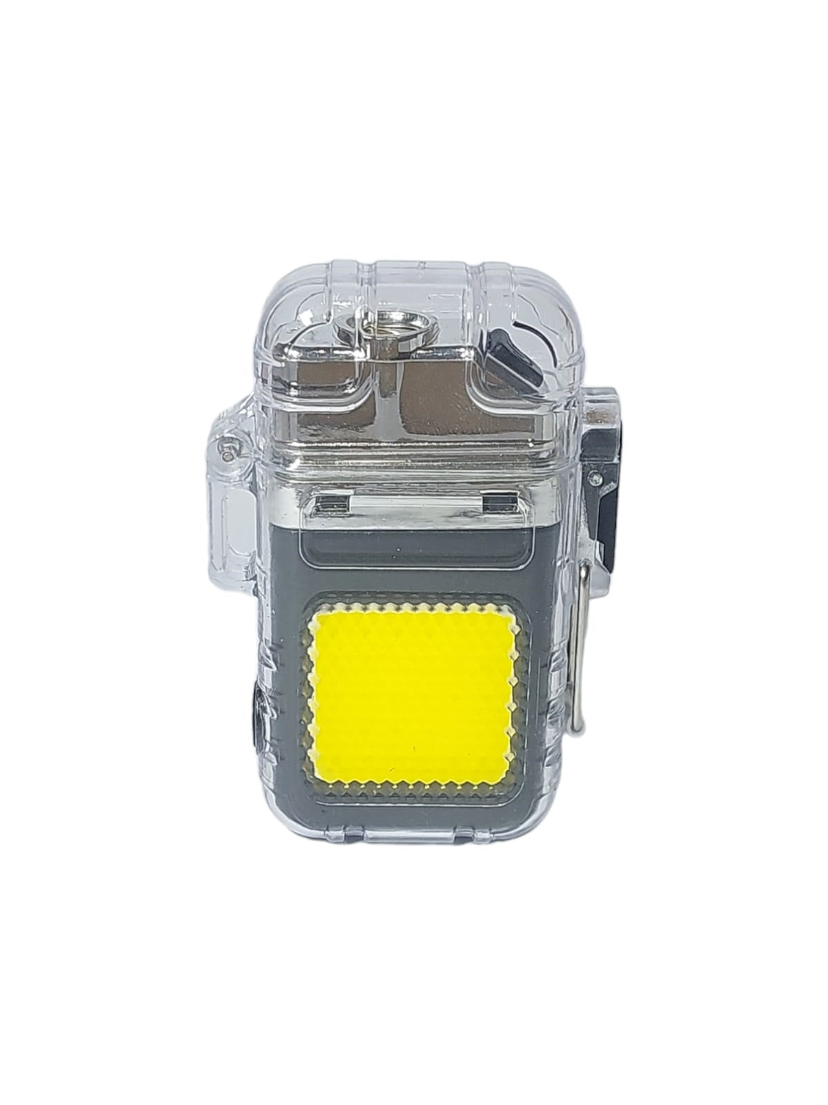 مصباح جيب متعدد الوظائف، ضوء سلسلة المفاتيح القابلة لإعادة الشحن مزود بولاعة