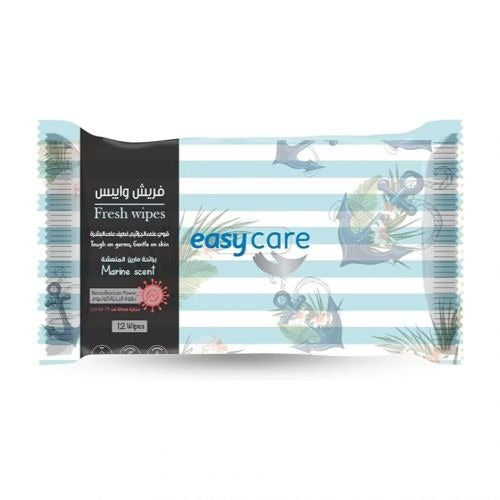 Easycare wipes marine scent - 12 wipes 