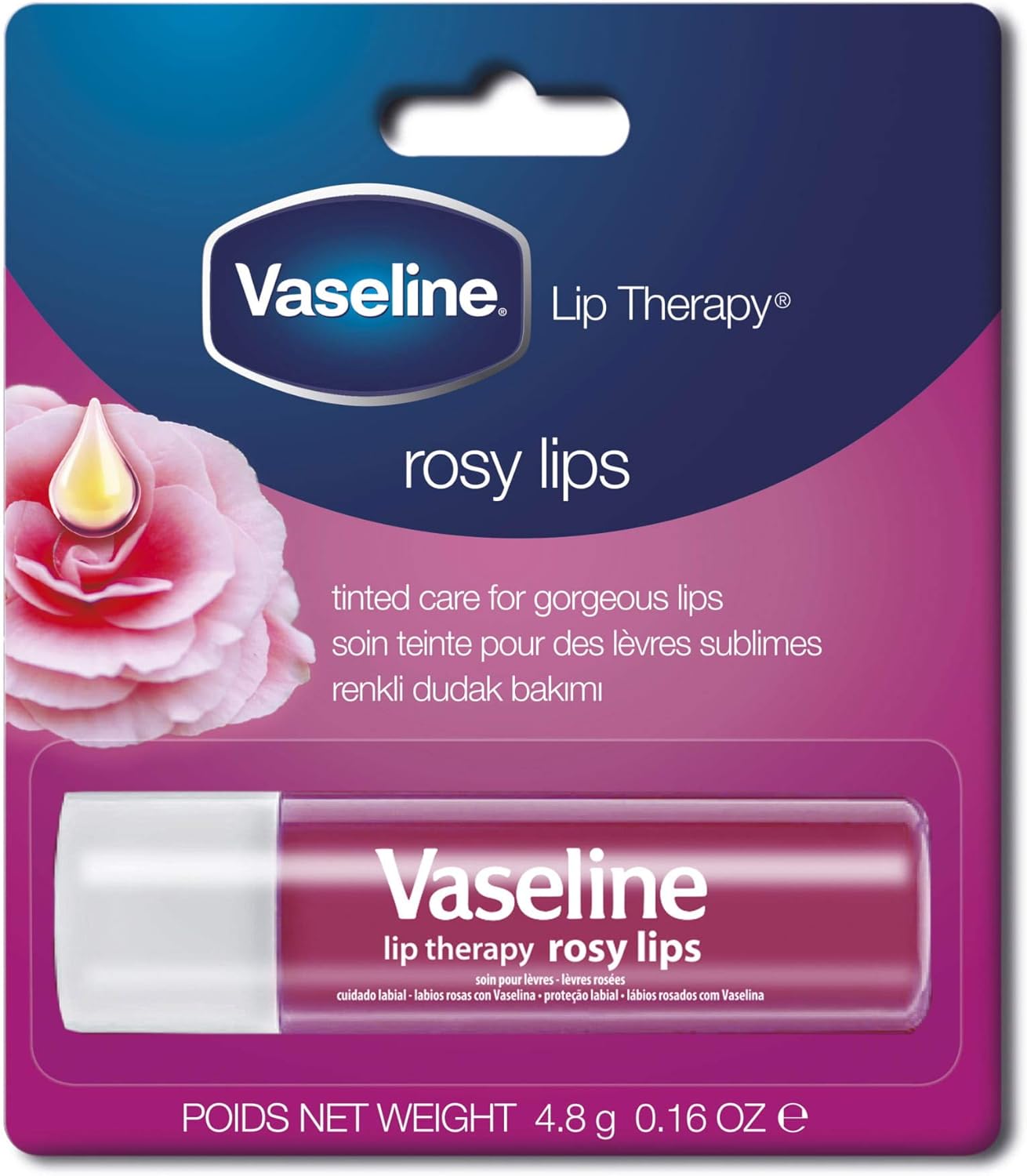 Vaseline Lip Care Rosy Lips - 4.8g