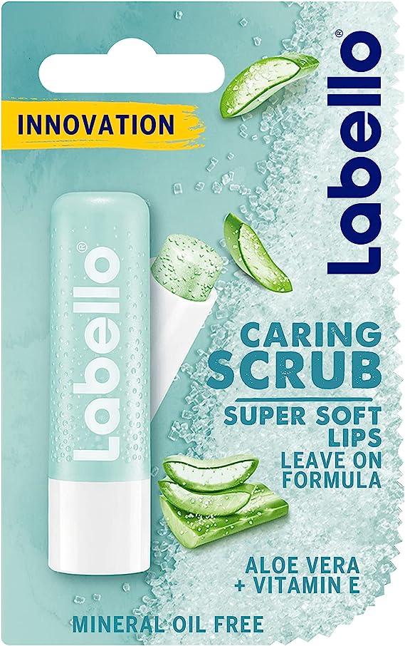 Labello Lip Scrub With Aloe Vera & Vitanin E - 4,8g