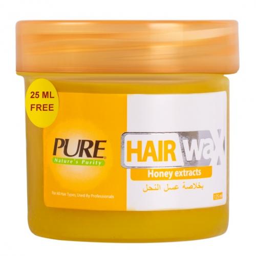 Pure | بيور هير واكس بخلاصة عسل النحل - 125 مل