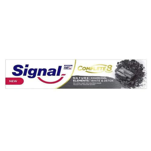 Signal | مجموعة سيجنال كومبليت من 8 عناصر طبيعية , الفحم 100 مل