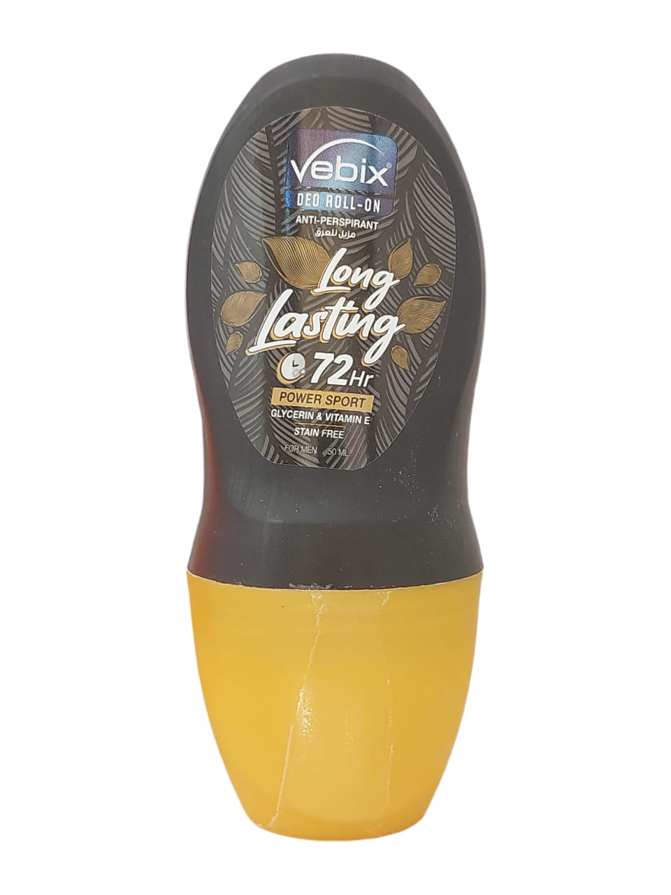 Vebix | Vebix Roll On Power Sport Deodorant, Long Lasting Up To 72 Hours - 50 ml 