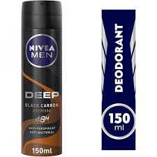 NIVEA Men Spray - Deep Black Carbon - Espresso - 48h - 150ml