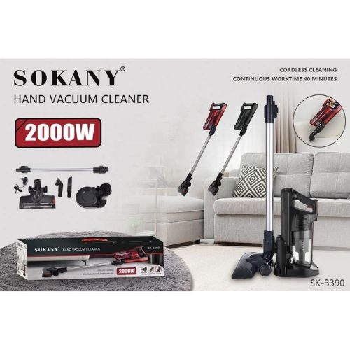 Sokany sk-3390 | مكنسة كهربائية محمولة من سوكاني 2000 واط