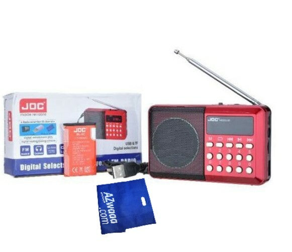 Joc |  Portable Radio FM/AM usb microSD راديو للجيب