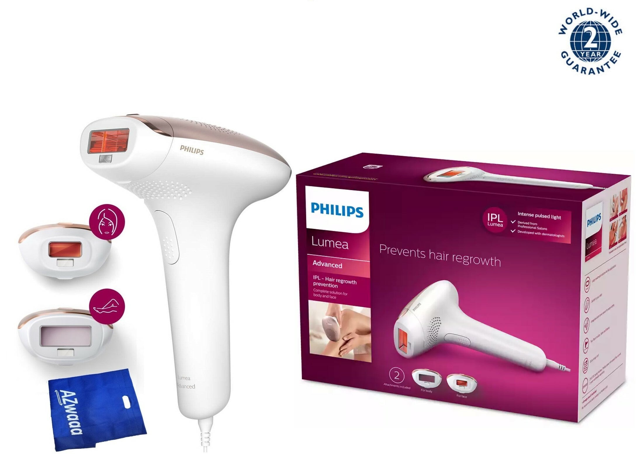 Philips | SC 1997 | Hair Removal  250,000 Flashes ماكينة ازالة شعر