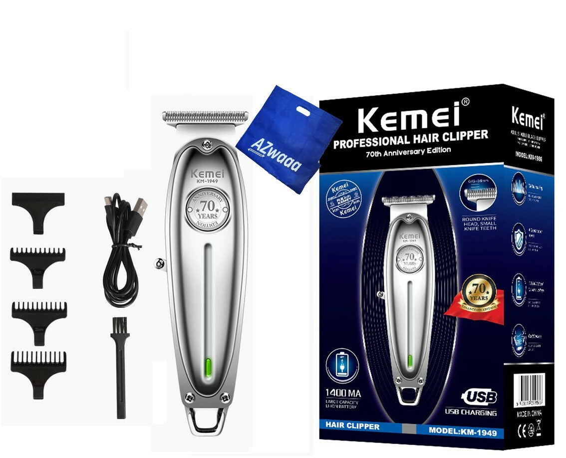 Kemei | KM 1949 | Hair clipper, 4 comb, cordless ماكينة حلاقة الشعر