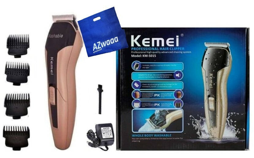 Kemei | KM-5015 | Hair Clipper & Beard Trimmer - ماكينة حلاقة الشعر
