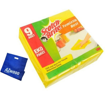 3M | Scotch Brite - فوطة متعددة الاغراض  سكوتش برايت - 9قطع