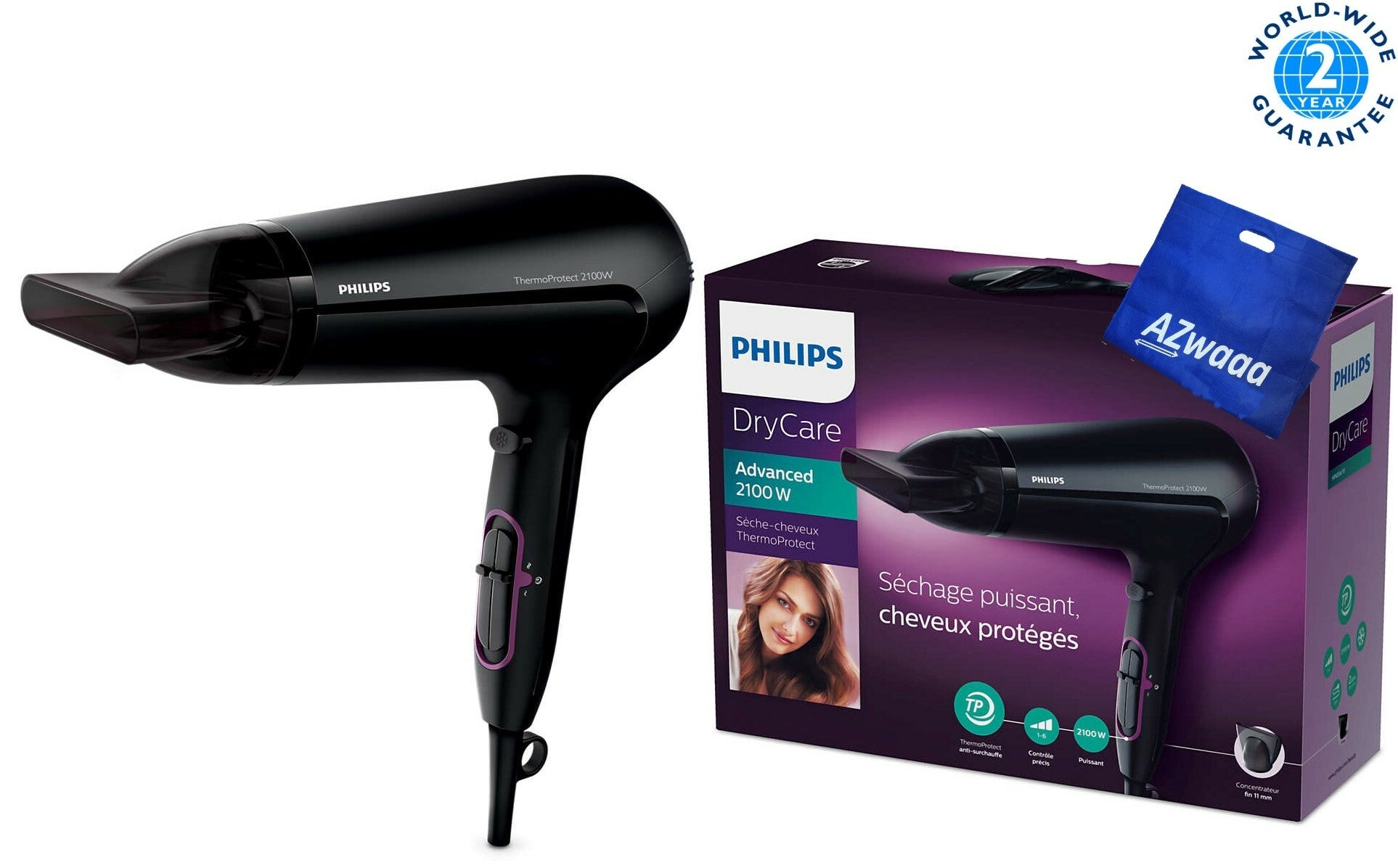 Philips | HP 8204 | HairDryer 2100W Cool Shot مجفف شعر
