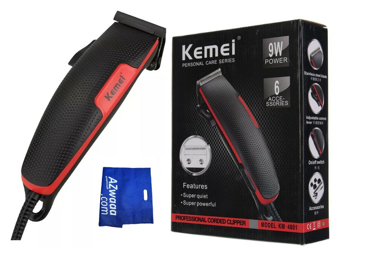 Kemei | KM 4801 | Hair clipper, 4 comb, cord ماكينة حلاقة الشعر