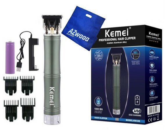 Kemei | KM 8D | Hair clipper, 4 comb, cordless ماكينة حلاقة الشعر