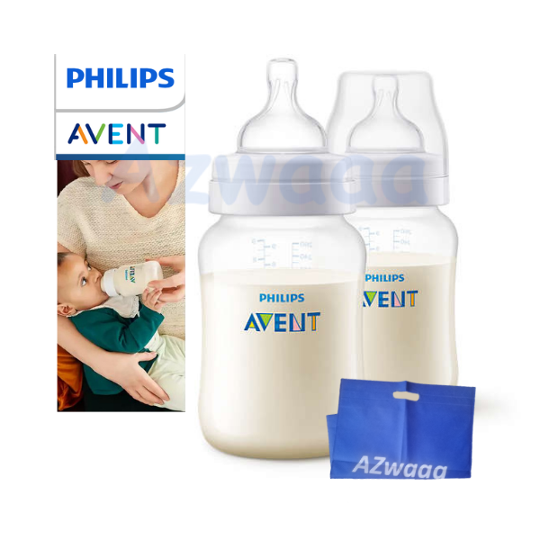 Philips Avent Anti-colic baby bottle SCF813/62 - افينت رضّاعة للأطفال مضادة للمغص