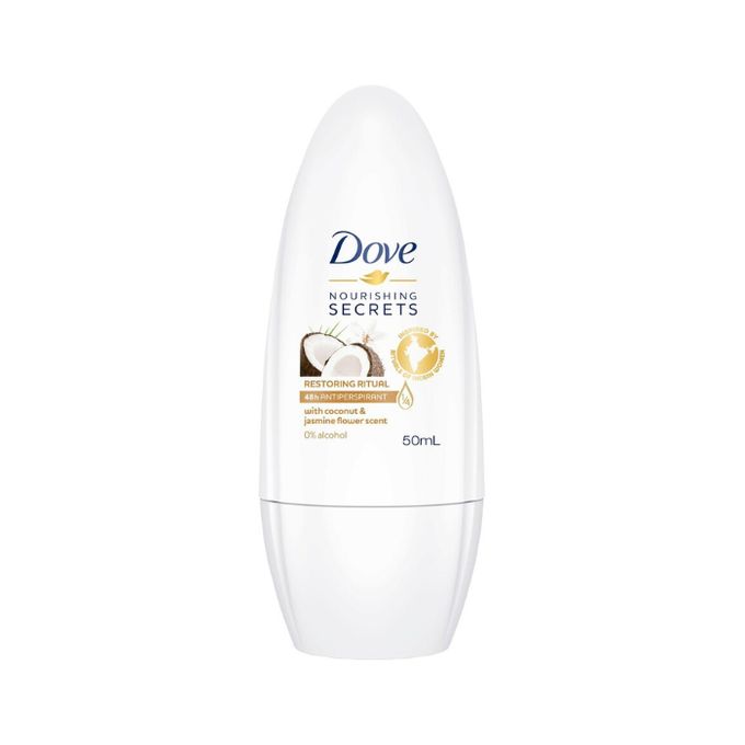 DOVE Coconut Moisturizing Cream Antiperspirant Roll On- 50Ml