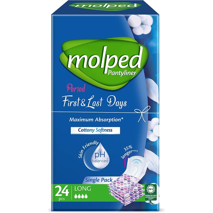 Molped Molped first & last days LONG, 24 Pads