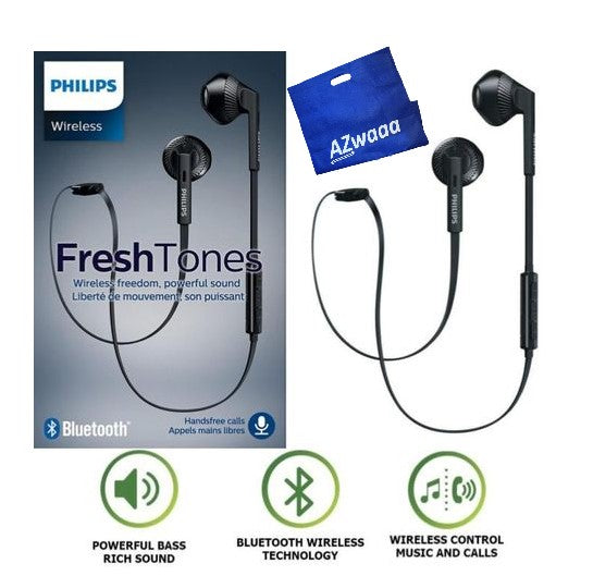 Philips | SHB 5250 BK | Bluetooth with Mic سماعه لاسلكيه مع ميكروفون