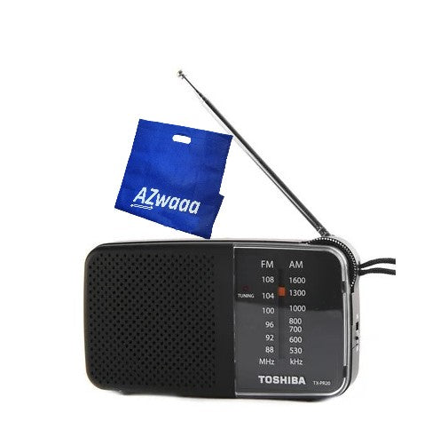 Toshiba | TX-PR20 | Pocket Radio, Black, 2AA - راديومحمول للجيب