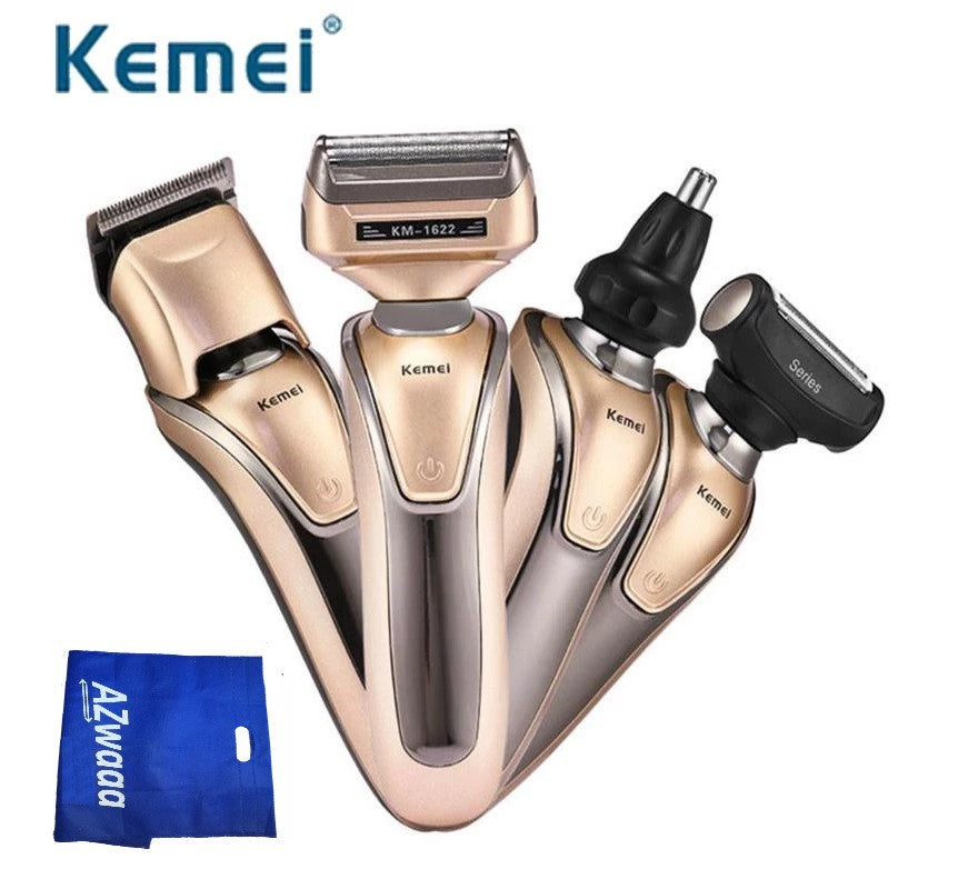 Kemei | KM 1622 | Hair clipper 4 in1  ماكينة حلاقة متعددة الاستخدامات