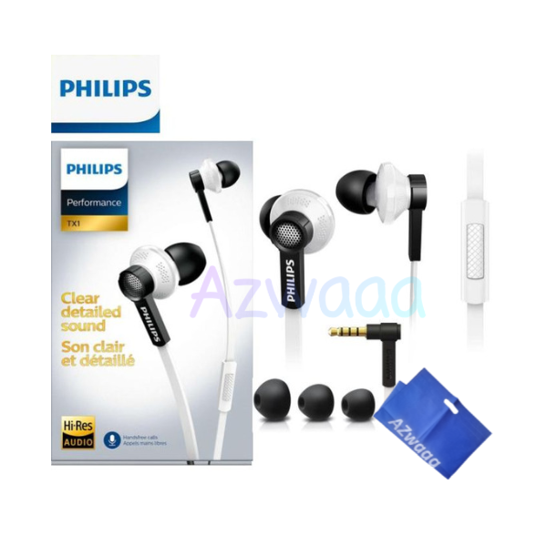 Philips |  TX1WT  |  Mic  سماعات داخل الاذن مع ميكروفون