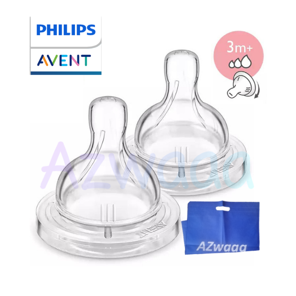 Philips Avent  Anti-colic teat SCF635/27     -   حلمة مضادة للمغص  افينت