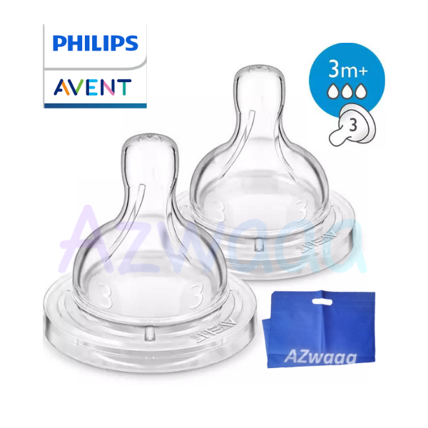 Philips Avent  Anti-colic teat SCF633/27     -   حلمة مضادة للمغص  افينت