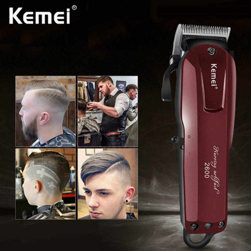 Kemei | KM 2600 | Hair clipper,6comb, cord/cordless ماكينة حلاقة الشعر